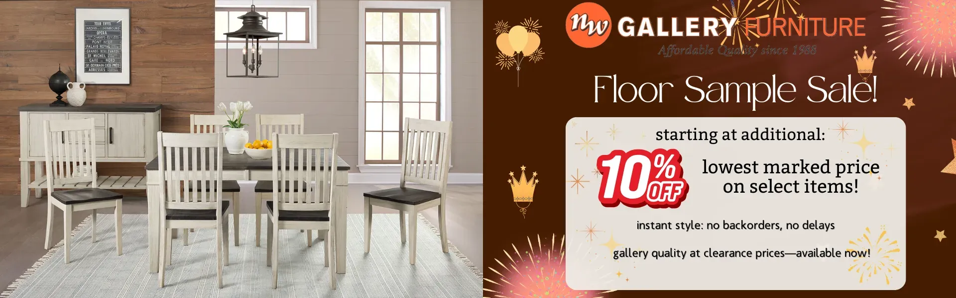 Floor Sample Sale 2026